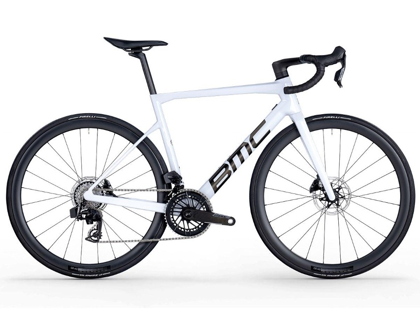 BMC Teammachine SLR One Force AXS Integrated Racercykel White