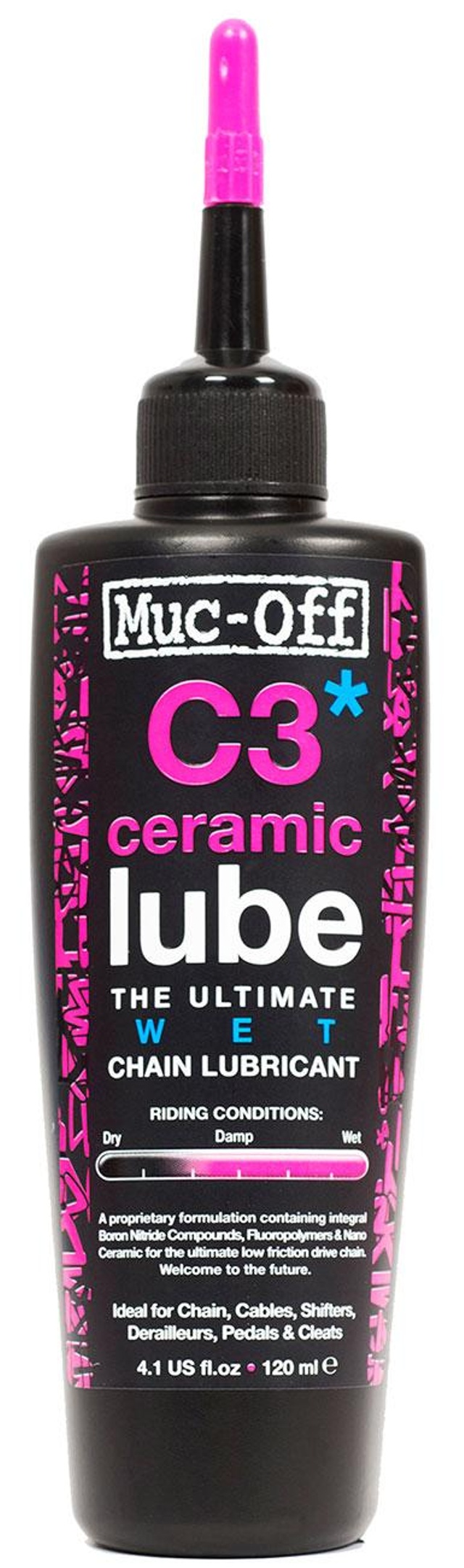 Muc Off C3 Wet Ceramic Kedjeolja 120ml