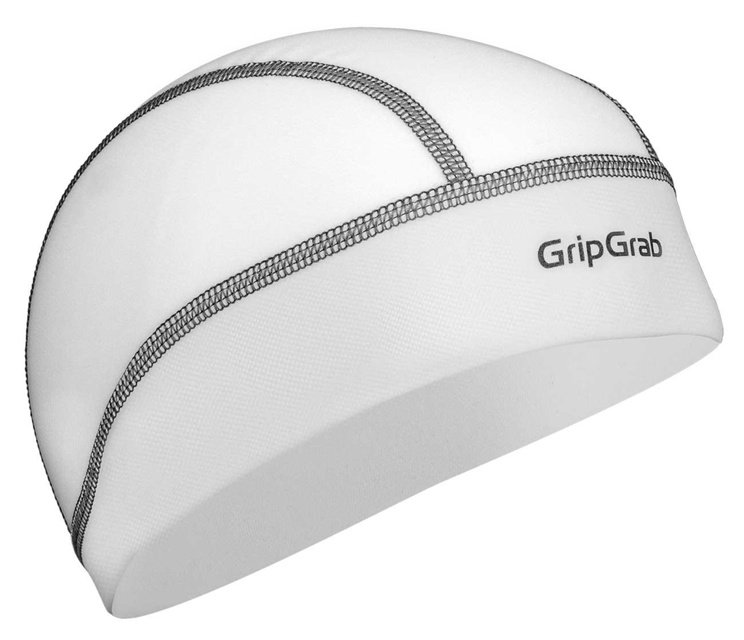 GripGrab Summer Skull Cap Mesh Hjälmmössa Vit