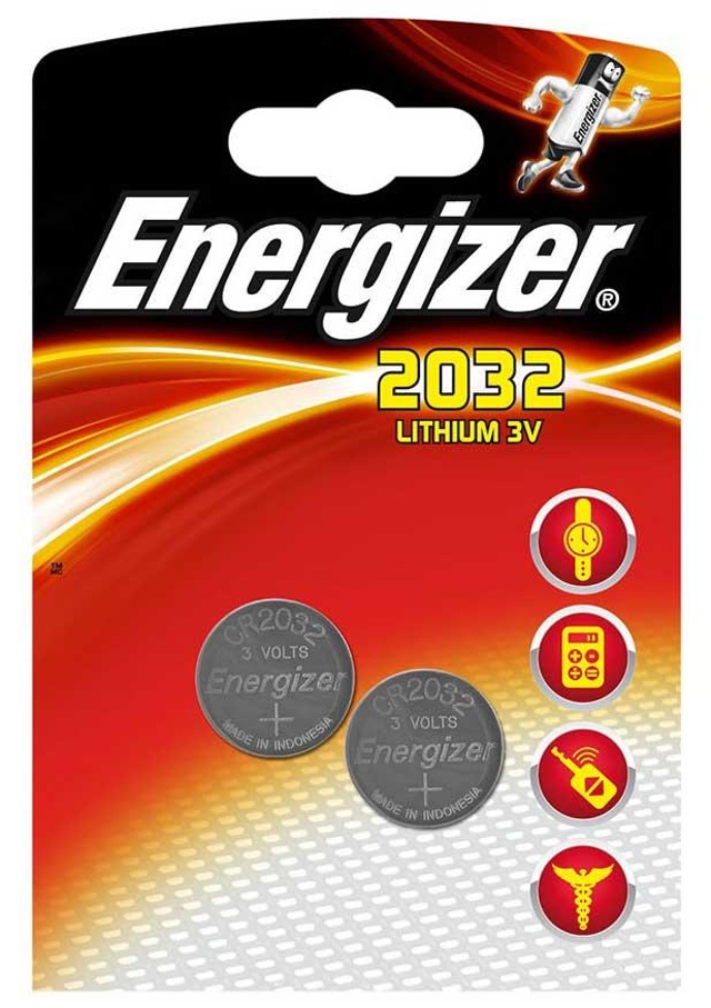 Energizer CR2032 Batterier 2-Pack