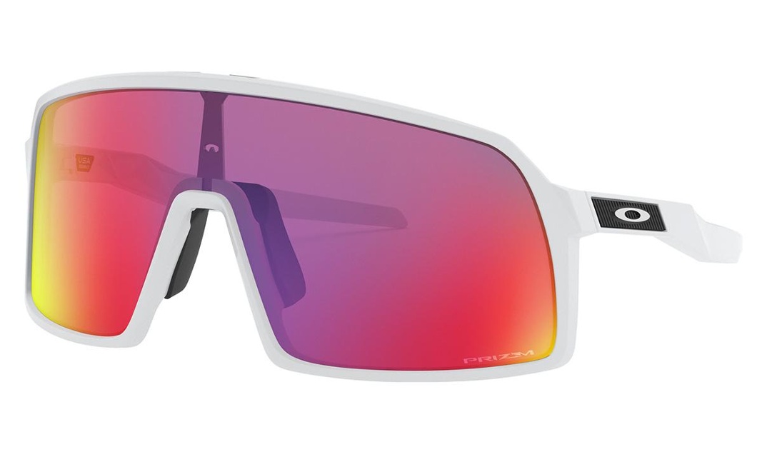 Oakley Sutro S Matt White/Prizm Road Glasögon