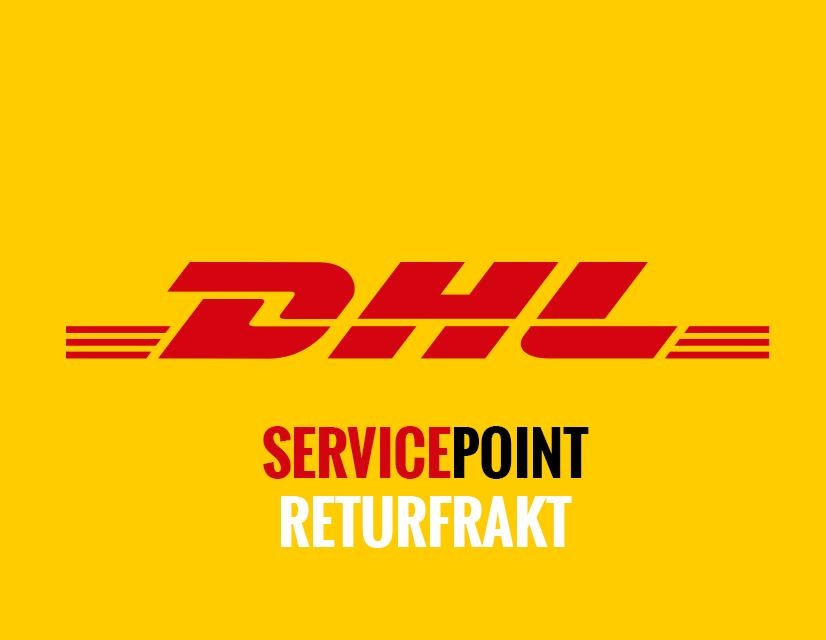 DHL CykelCity Servicepoint Returfraktsedel