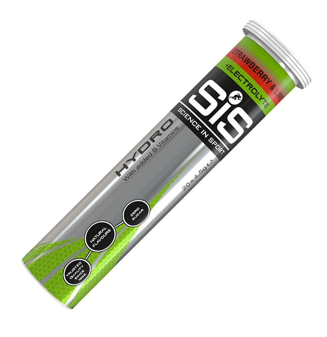 SiS Go Hydro Tabletter Sportdryck Jordgubb/lime