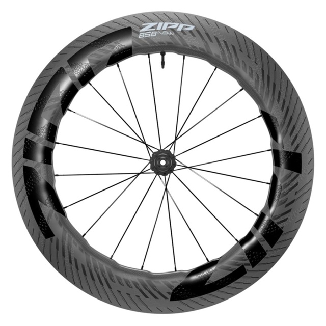 ZIPP 858 NSW Tubeless Carbon Disc Framhjul