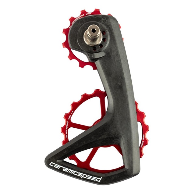 CeramicSpeed OSPW RS 5-Spoke Shimano 9250/8150 Växeltrissor Red