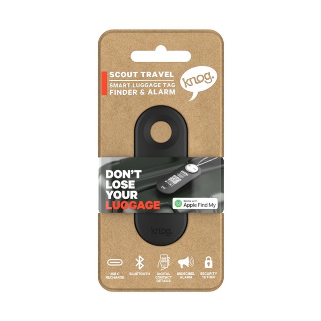 Scout Travel Luggage Tag Alarm Finder GPS-Spårning