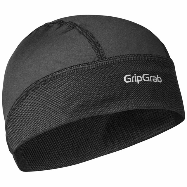 GripGrab UPF 50+ Lightweight Summer Skull Cap Black