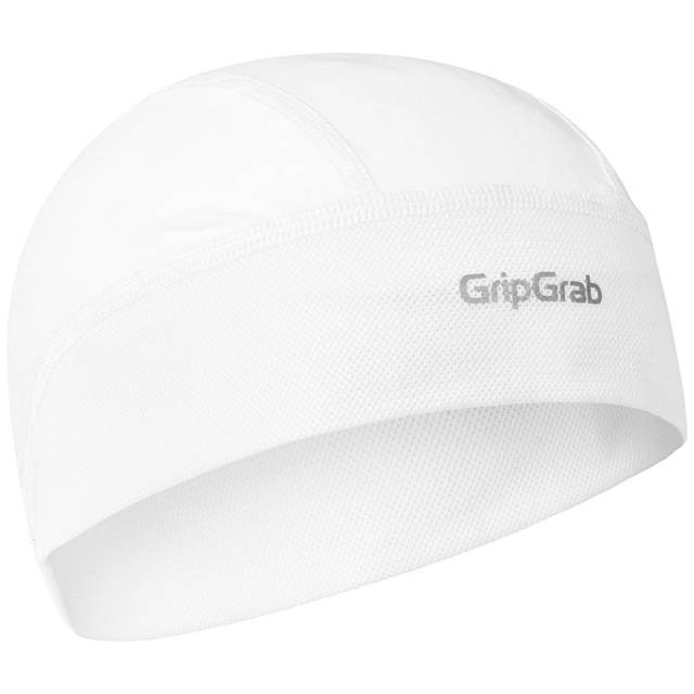 GripGrab UPF 50+ Lightweight Summer Skull Cap White