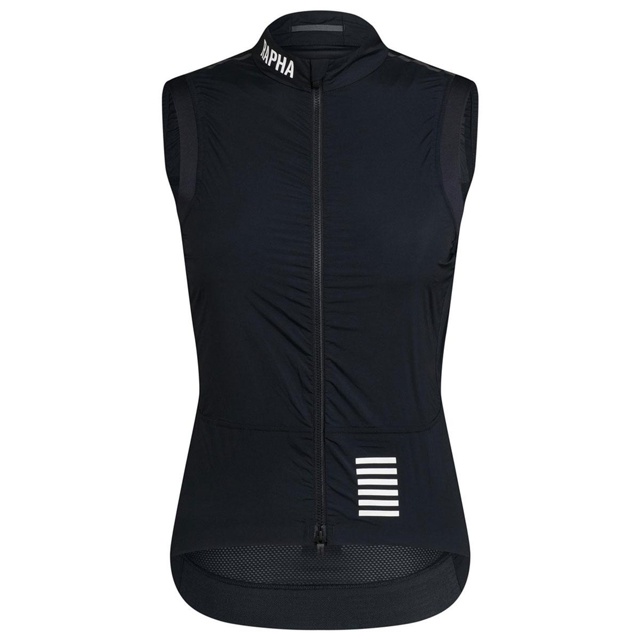 Rapha Women Pro Team Lightweight Gilet Vindväst Black/White