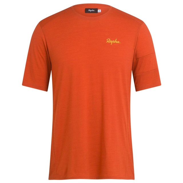 Rapha Explore Merino T-Shirt Brick