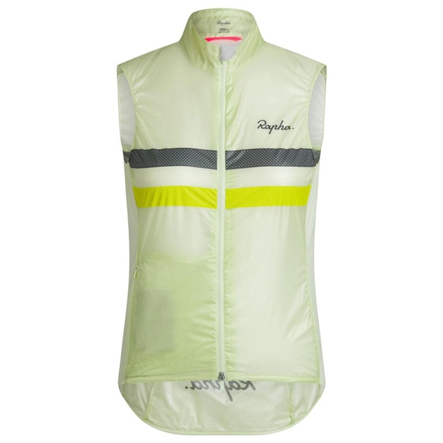 Rapha Women Brevet Gilet Vindväst Dam Light Green