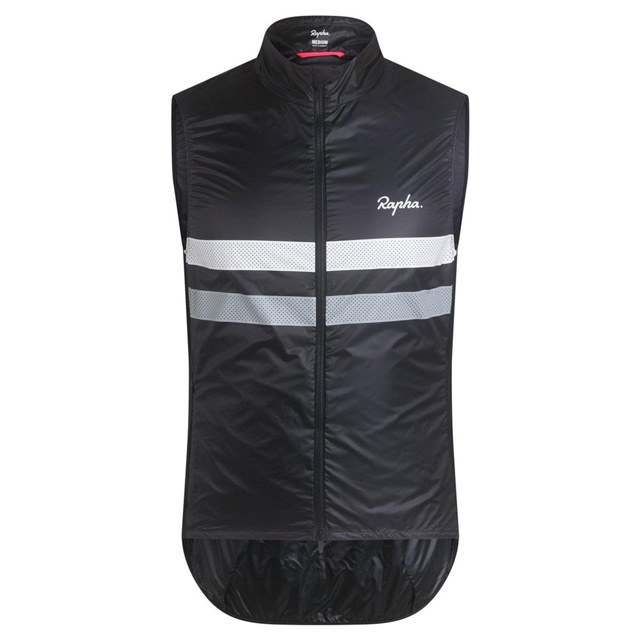 Rapha Brevet Gilet Vindväst Black/Grey