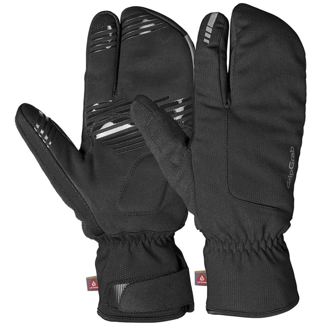 GripGrab Nordic 2 Windproof Deep Winter Lobster Handskar Svart