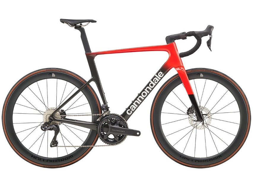 Cannondale SuperSix EVO Hi-MOD 2 Ultegra Di2 Racercykel Rally Red