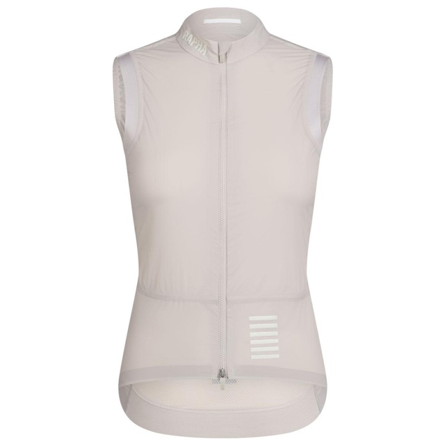 Rapha Women Pro Team Lightweight Gilet Vindväst Silver Gray