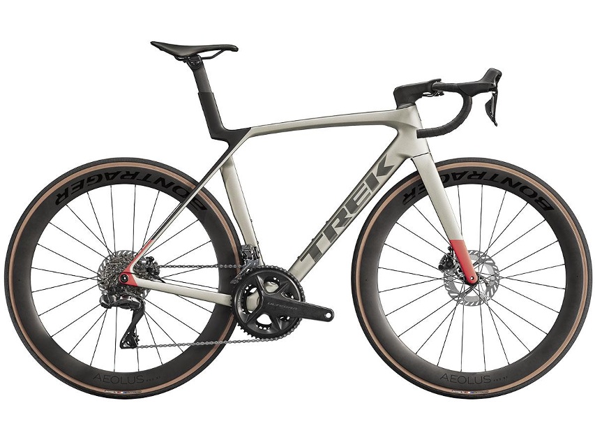 Trek Madone SL 7 Ultegra Gen 8 Racercykel Matte Lunar Silver