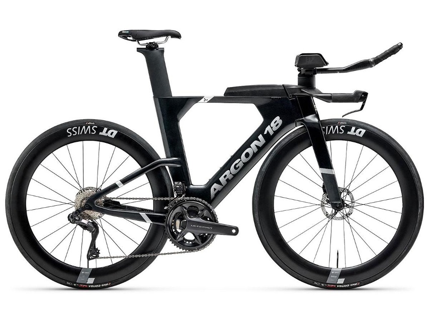 ARGON 18 E119 Tri+ Disc Ultegra Di2 Triahloncykel Black