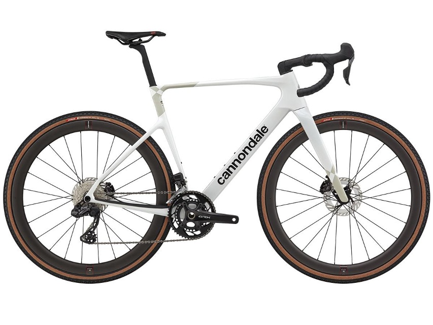 Cannondale SuperX 2 Carbon GRX 825 Di2 2x12 Gravelcykel Cashmere