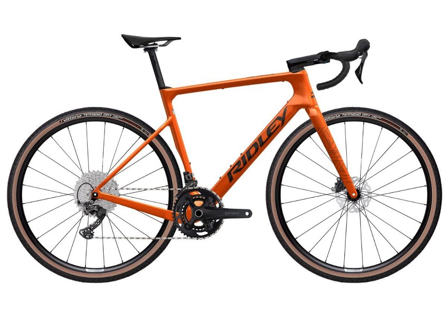 Ridley ASTR GRX600 2x12 Gravelcykel Rich Orange Metallic