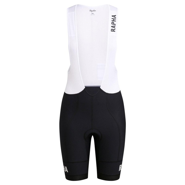 Rapha Women Pro Team Training Bib Shorts Regular Black/White