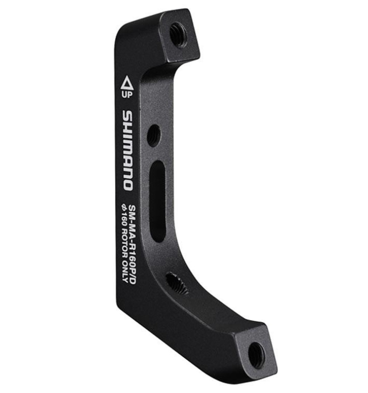 Shimano SM-MA-R160 Skivbromsadapter 160mm Flat/Postmount Bak i gruppen Komponenter / Bromsar / Skivbromstillbehör hos CykelCity (28998)