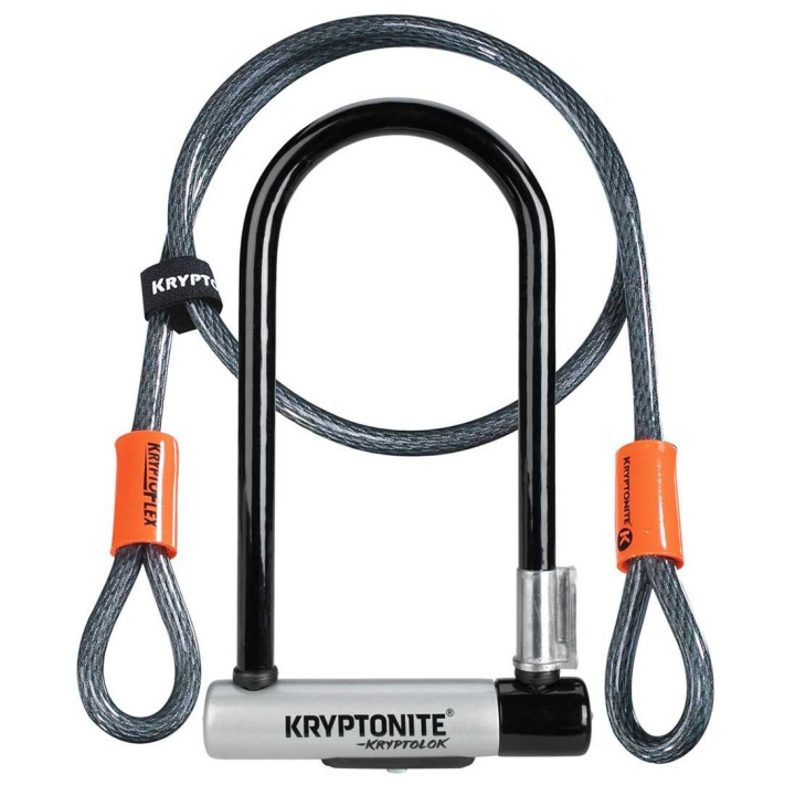 Kryptonite Kryptolok 2 Med Kabel Bygellås 6/10 i gruppen Tillbehör / Lås hos CykelCity (48188)