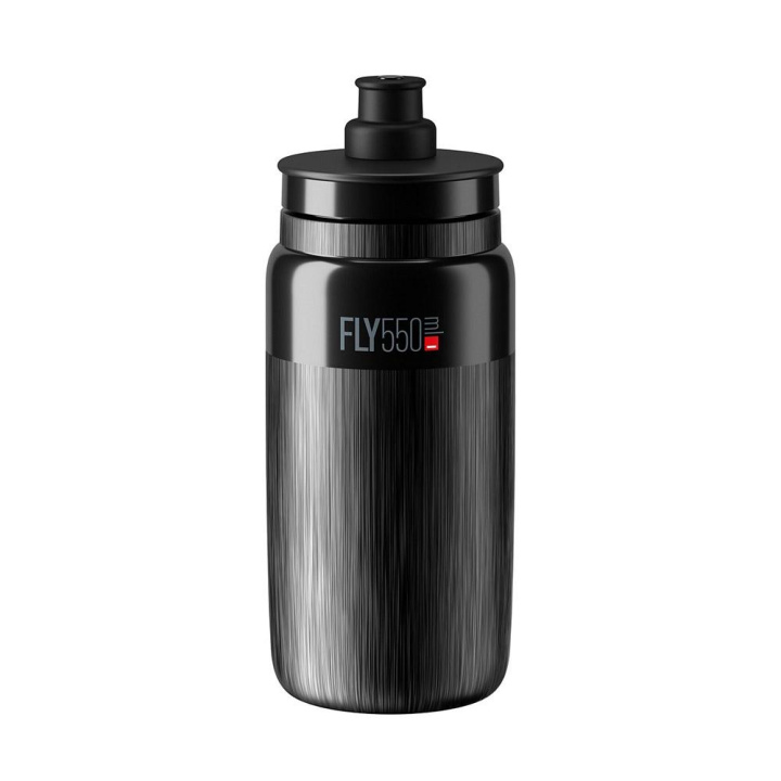 Elite Fly Tex Flaska 550ml Black/Grey i gruppen Tillbehör / Flaskor/Vätskesystem hos CykelCity (48282)