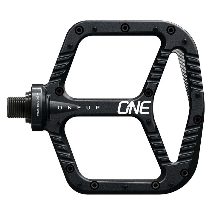 OneUp Components Aluminium Flat Pedaler Black i gruppen Komponenter / Pedaler / Mountainbikepedaler hos CykelCity (49637)