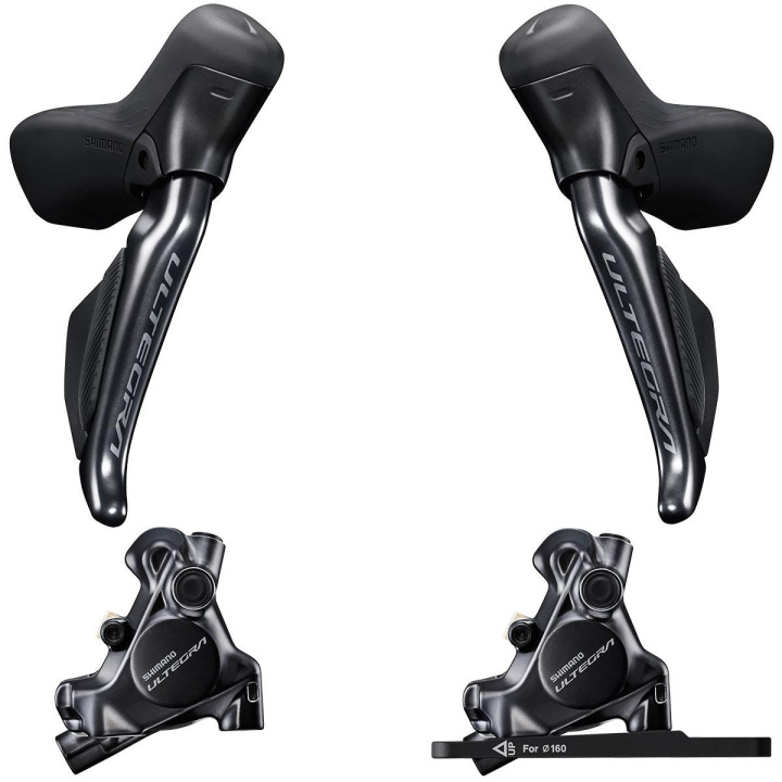 Shimano Ultegra Di2 ST-R8170 / BR-R8170 Skivbromsset i gruppen Komponenter / Grupper / Shimano-grupper / Ultegra R8100 hos CykelCity (7042)