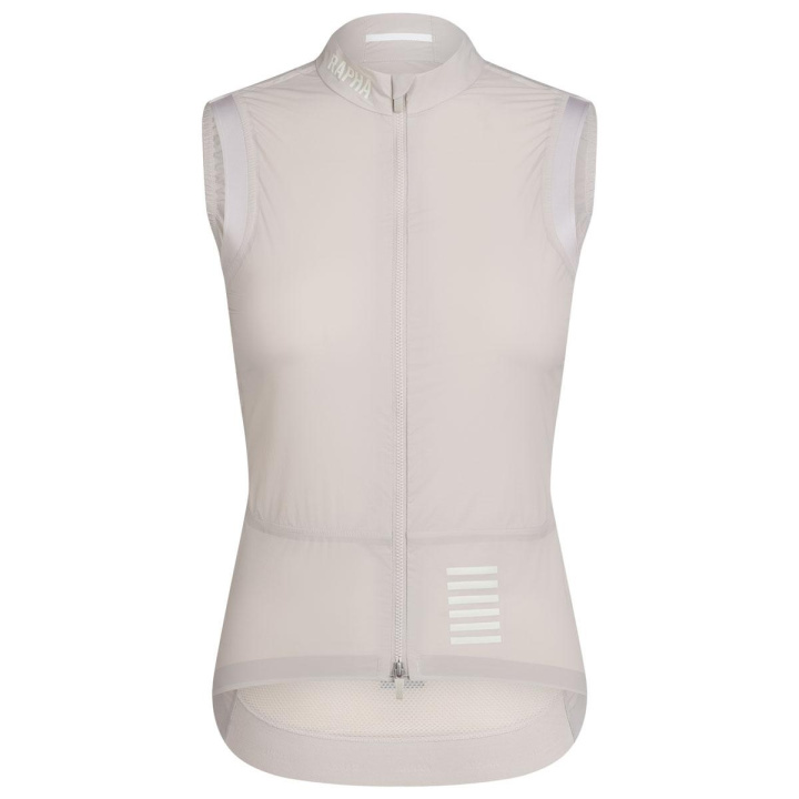 Rapha Women Pro Team Lightweight Gilet Vindväst Silver Gray i gruppen REA / Rea - Kläder / Rea - Västar/Jackor hos CykelCity (8907)