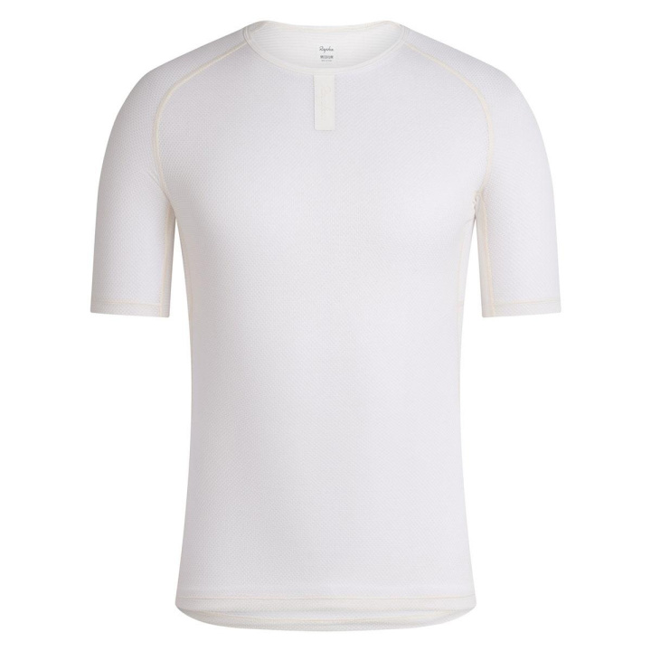 Rapha Men Lightweight Base Layer Short Sleeve Underställ White i gruppen Kläder/skor/hjälm / Underställ hos CykelCity (8993)