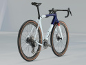 Trek Checkmate SLR 9 SRAM Red AXS Gravelcykel Hex Blue/Grey Pearl