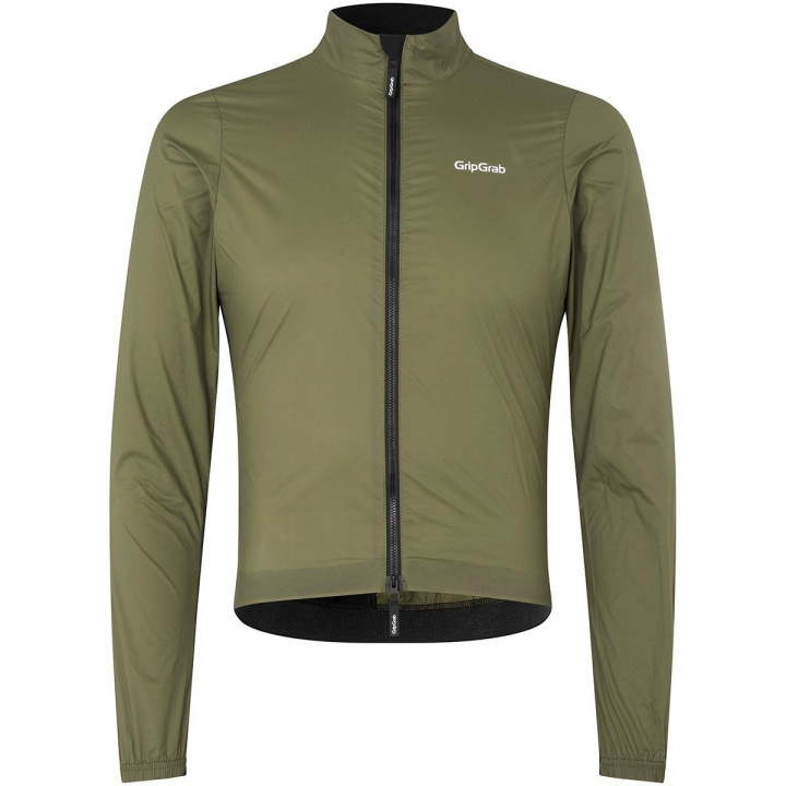 GripGrab PACR Windproof Lightweight Jacket Vindjacka Olive Green i gruppen Kläder/skor/hjälm / Jackor hos CykelCity (9318)