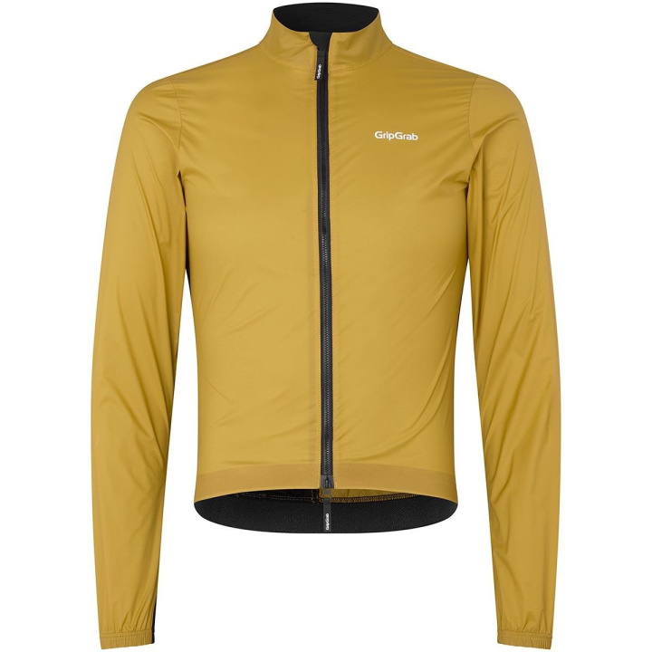 GripGrab PACR Windproof Lightweight Jacket Vindjacka Mustard Yellow i gruppen Kläder/skor/hjälm / Jackor hos CykelCity (9319)