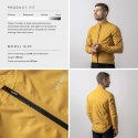 GripGrab PACR Waterproof Lightweight Jacket Regnjacka Mustard Yellow