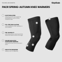 GripGrab PACR Spring-Autumn Knee Warmers Knävärmare