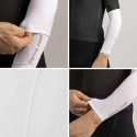 GripGrab UPF 50+ UV Protect Arm Sleeves White