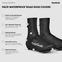 GripGrab PACR Waterproof Road Shoe Covers Skoöverdrag Black