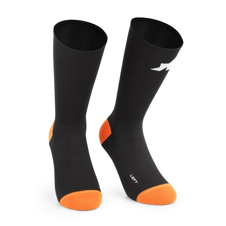 Assos RSR Socks S11 Strumpor Black i gruppen Kläder/skor/hjälm / Strumpor hos CykelCity (9408)