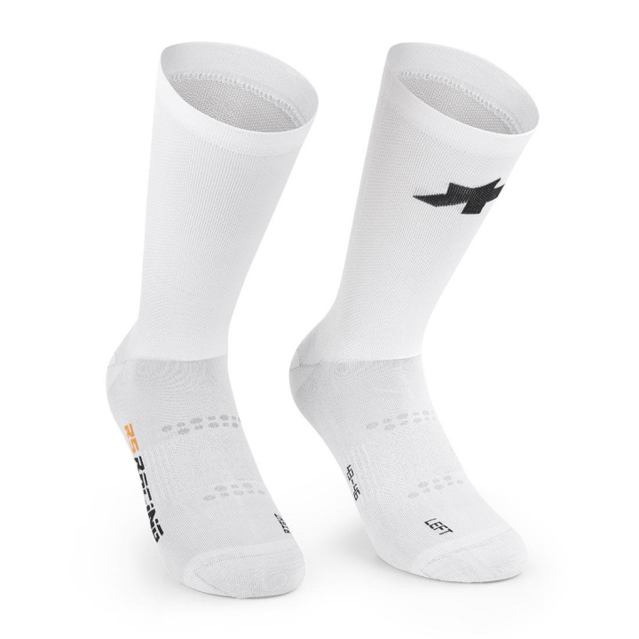 Assos RSR Socks S11 Strumpor White i gruppen Kläder/skor/hjälm / Strumpor hos CykelCity (9409)