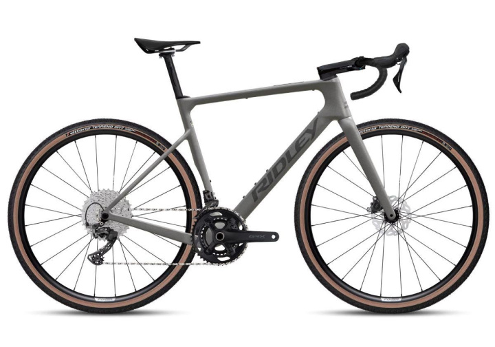 Ridley ASTR GRX600 2x12 Gravelcykel Empress Grey Metallic i gruppen Cyklar / Gravelcykel/cyclocross hos CykelCity (9475)