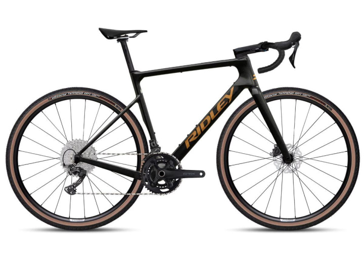 Ridley ASTR GRX600 2x12 Gravelcykel Black Metallic i gruppen Cyklar / Gravelcykel/cyclocross hos CykelCity (9477)