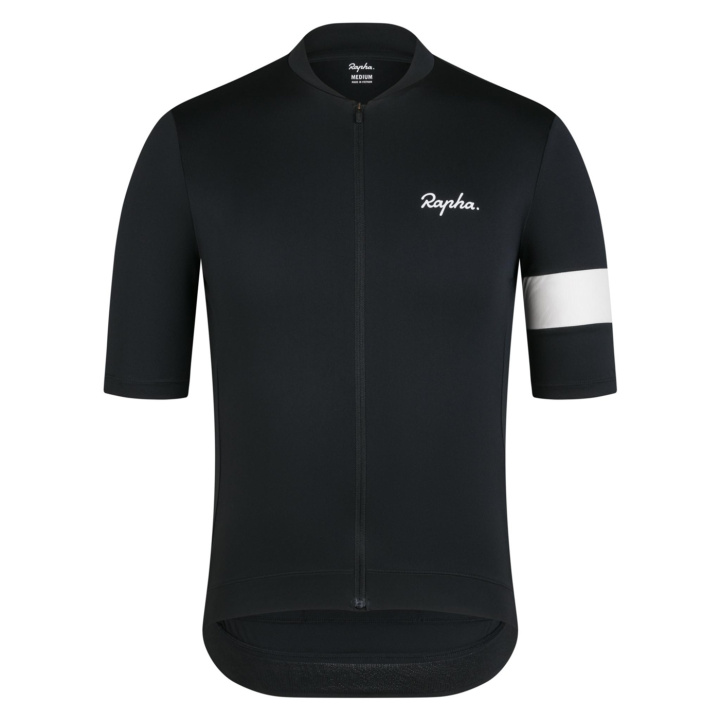 Rapha Core Jersey Cykeltröja Black i gruppen Kläder/skor/hjälm / Tröjor / Kortärmade tröjor hos CykelCity (9553)