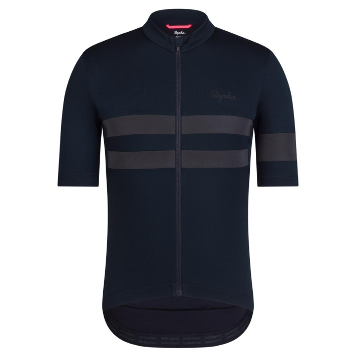 Rapha Brevet Jersey Cykeltröja Black i gruppen Kläder/skor/hjälm / Tröjor / Kortärmade tröjor hos CykelCity (9557)