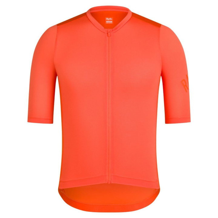 Rapha Pro Team Training Jersey Cykeltröja Nasturtium/Flame i gruppen Kläder/skor/hjälm / Tröjor / Kortärmade tröjor hos CykelCity (9573)