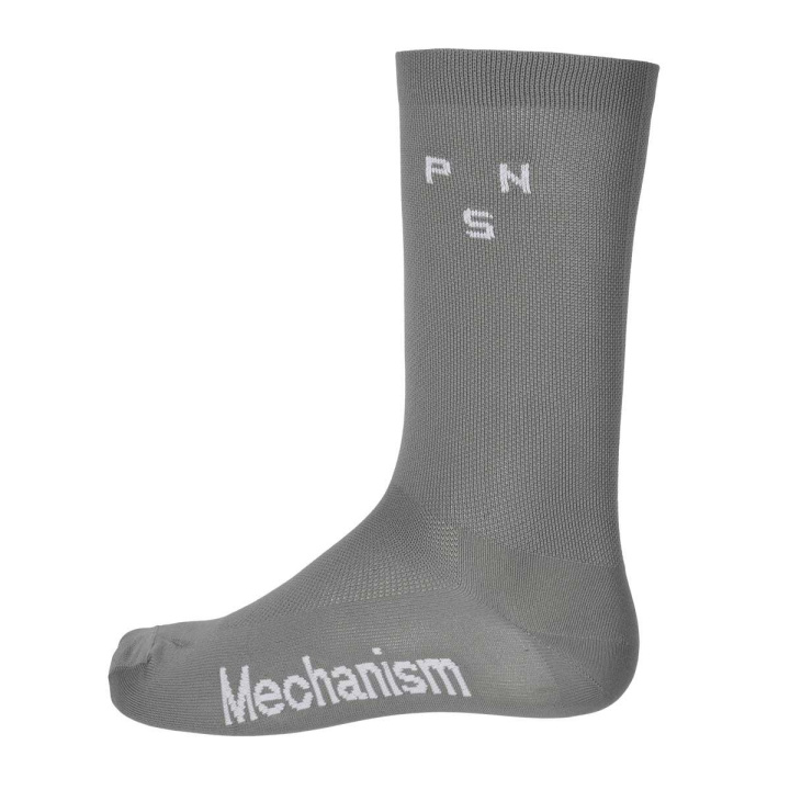 Pas Normal Studios Mechanism Socks Strumpor Medium Grey i gruppen Kläder/skor/hjälm / Strumpor hos CykelCity (9586)