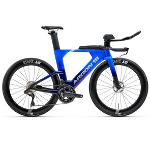 ARGON 18 E119 Tri+ Disc Ultegra Di2 Triahloncykel Vivid Blue