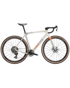 Trek Checkmate SLR 9 SRAM Red AXS Gravelcykel Era White/Beige