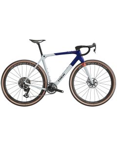 Trek Checkmate SLR 9 SRAM Red AXS Gravelcykel Hex Blue/Grey Pearl